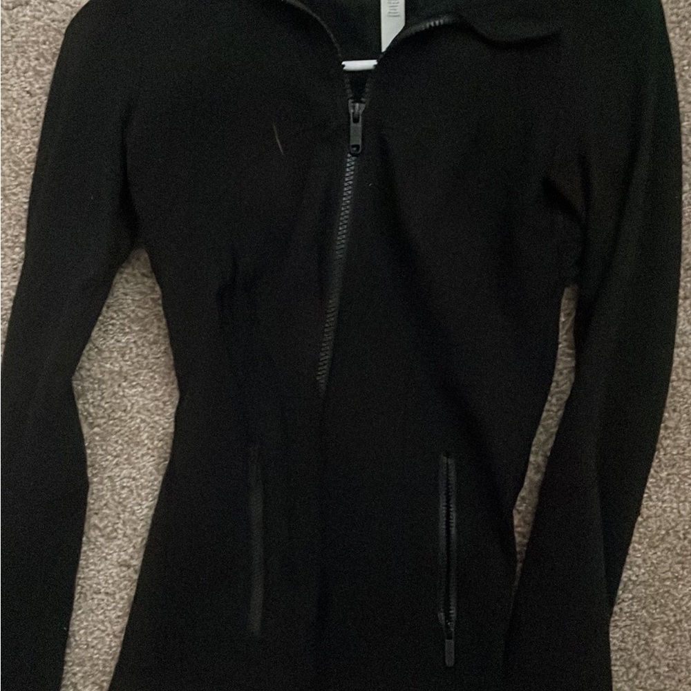 Black define jacket- (hair tie isn't attached)